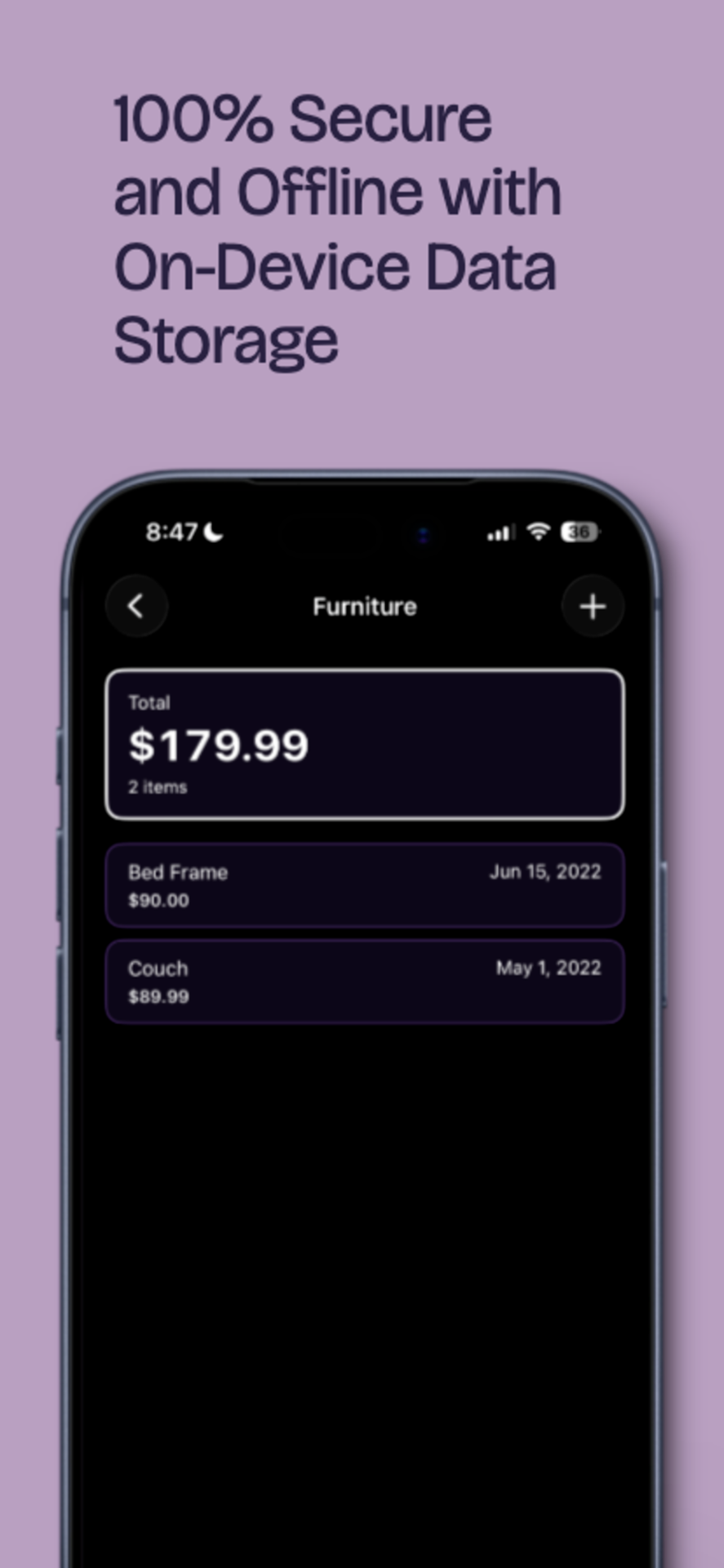 Invntory app screenshot 3